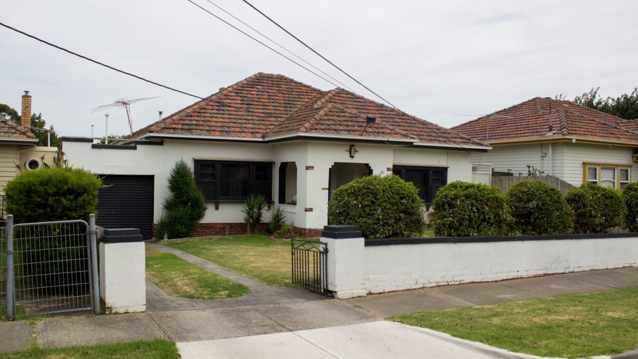 House on a suburban street in Sunshine, Victoria