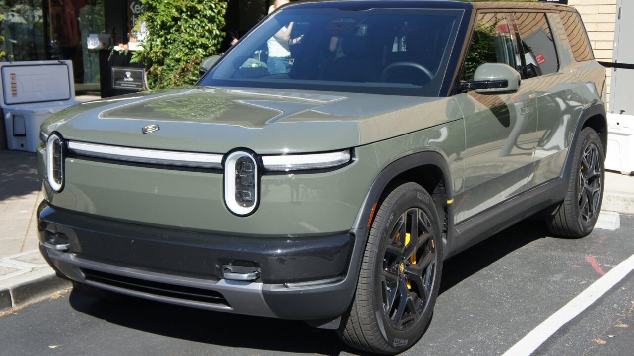 Rivian R2 electric SUV parked outdoors